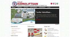 Desktop Screenshot of hidroliftsan.com.tr